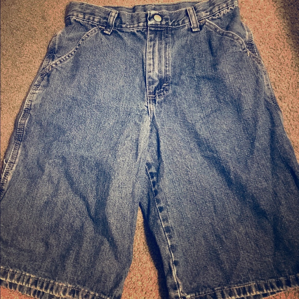 WRG Jeans Girls Denim Shorts Shants Size 14